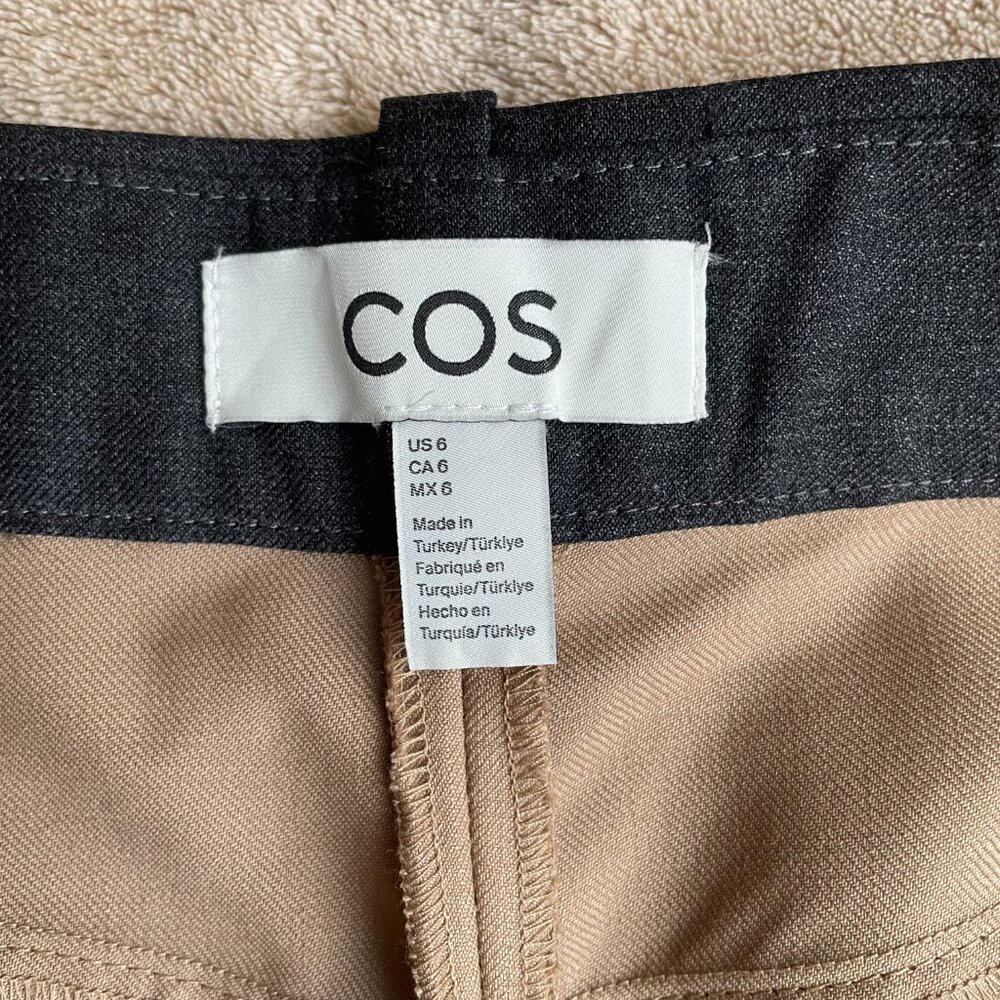 COS two-tone light wool Pants - Picture 13 of 14
